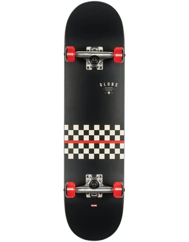 Globe G1 Full On Skateboard - Redline 3 Globe G1 Full On Skateboard - Redline