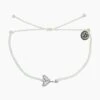 Pura Vida Mermaid Fin Silver Charm Bracelet In White -Cheap Surfboards Store 003767 1000585025 nocolor
