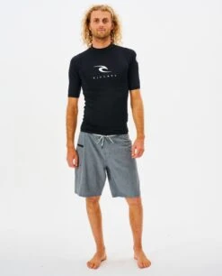 Rip Curl Corps Short Sleeve UV Tee - Black -Cheap Surfboards Store 103382 12jmrv 0090 4