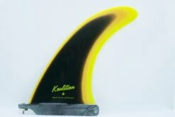 Koalition California Single Fin - Rainbow Smoke/Yellow
