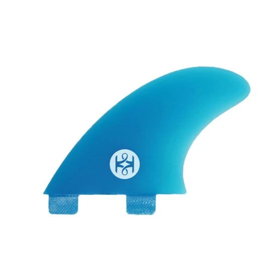 Koalition Solid Glass FCS Side Bite Fin Set - Blue 3 Koalition Solid Glass FCS Side Bite Fin Set - Blue