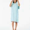 Rip Curl Script Womens Hooded Changing Towel - Aqua -Cheap Surfboards Store 109990 gtwfm1 0046 6