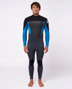Rip Curl Omega 3/2mm Back Zip Summer Wetsuit 2023 - Blue
