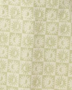 Rip Curl Sun Check Womens Hooded Towel - Mid Green -Cheap Surfboards Store 117972 00mwto 9436 5