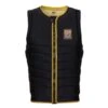 Mystic The Dom Wake Mens Impact Vest - Black/Yellow