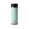 Yeti Rambler 18oz Bottle With Hotshot Cap - Sea Foam -Cheap Surfboards Store 200718 r18 hotshot drinkware bottle 18oz whotshot seafoam f 1680x1024 1800x1800
