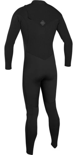 O'Neill Hyperfreak Comp 3/2mm Zip Free Mens Wetsuit 2023 - Black -Cheap Surfboards Store 2017 oneill hyperfreak comp 32mm zipperless wetsuit black 4970 bck