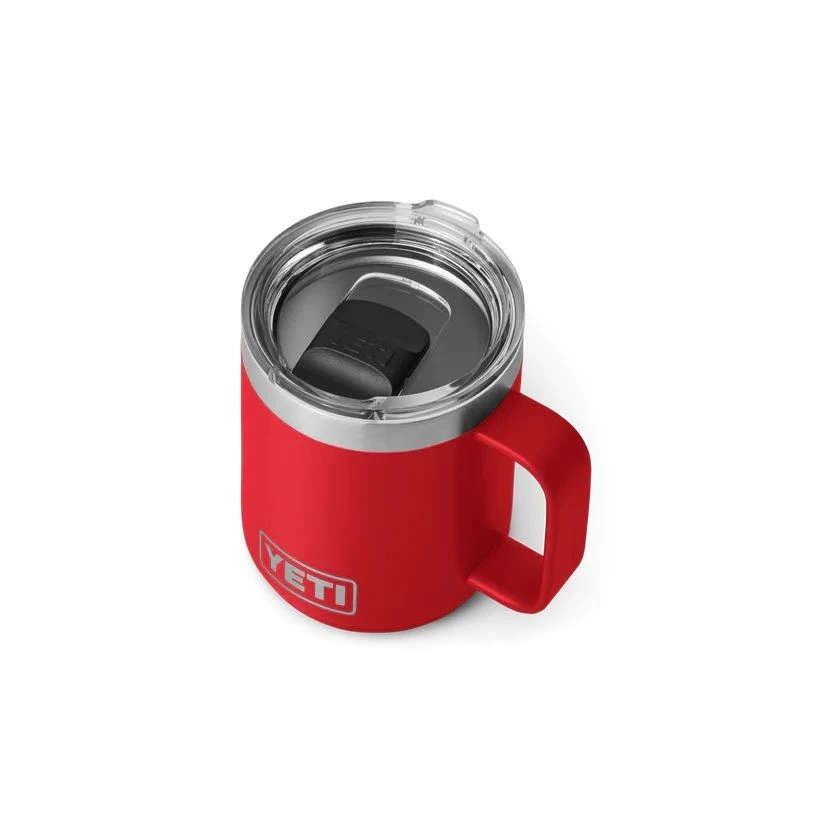 Yeti Rambler 10oz Mug With MagSlider Lid - Rescue Red 5 Yeti Rambler 10oz Mug With MagSlider Lid - Rescue Red - Image 3