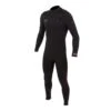 Ocean And Earth Double Black 4/3mm Chest Zip Wetsuit - Black
