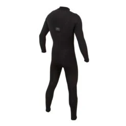 Ocean And Earth Double Black 3/2mm Chest Zip Wetsuit - Black -Cheap Surfboards Store 32 double black steamer back 1 1