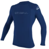 O'Neill Basic Skins Mens Long Sleeve Rash Vest - Navy