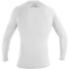 O'Neill Basic Skins L/S Rash Vest Crew - White -Cheap Surfboards Store 3342 025 b web detail