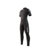 Mystic Brand 3/2mm Mens Short Arm Back Zip Wetsuit 2023 - Black -Cheap Surfboards Store 35000.210314 900 01 12