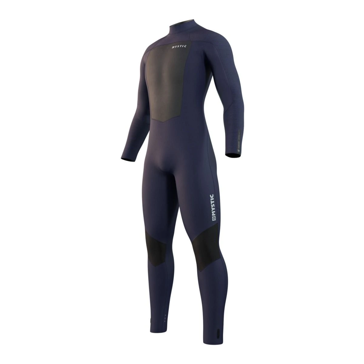 Mystic Majestic 5/4mm Mens Back Zip Winter Wetsuit 2023 - Blue 3 Mystic Majestic 5/4mm Mens Back Zip Winter Wetsuit 2023 - Blue