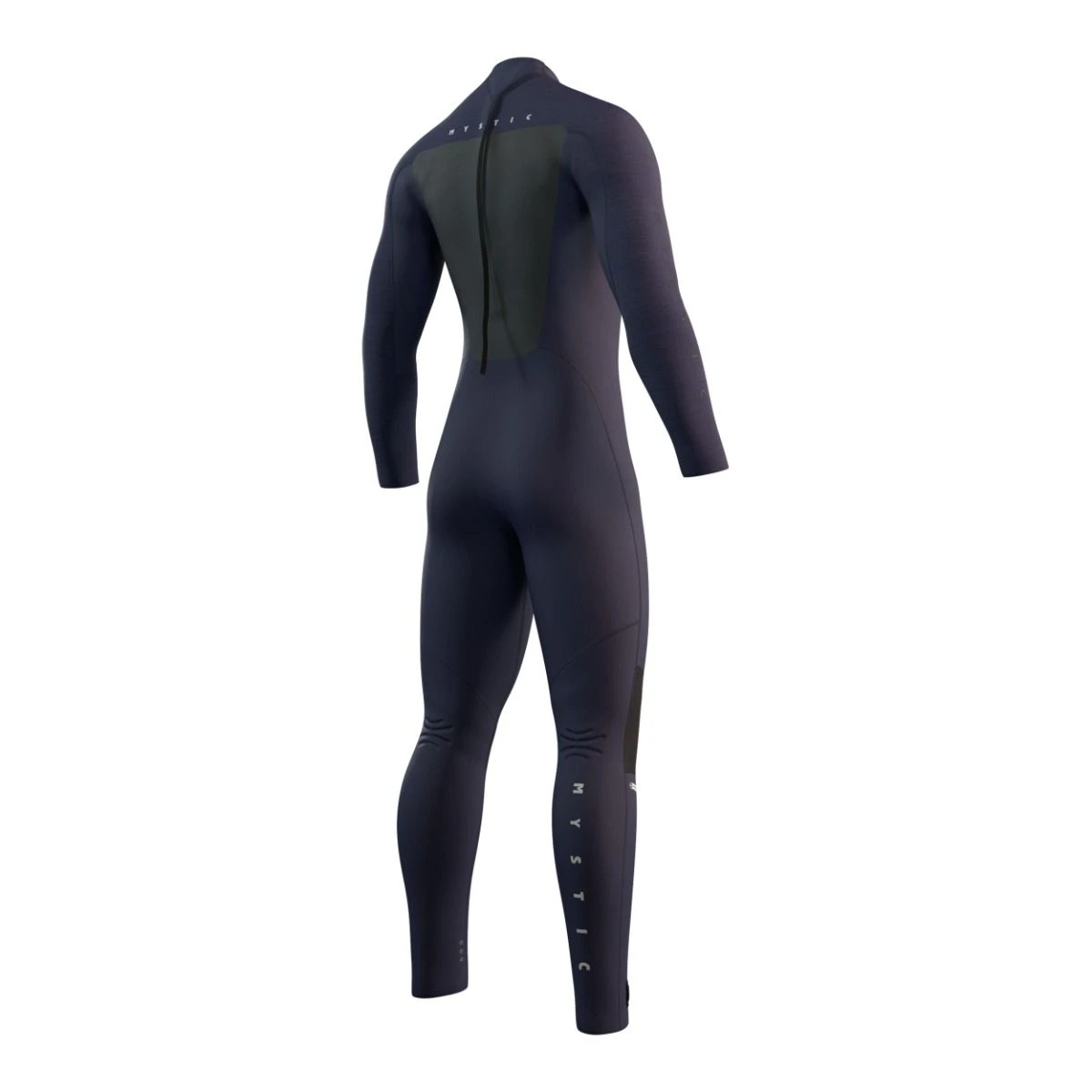 Mystic Majestic 5/4mm Mens Back Zip Winter Wetsuit 2023 - Blue 4 Mystic Majestic 5/4mm Mens Back Zip Winter Wetsuit 2023 - Blue - Image 2