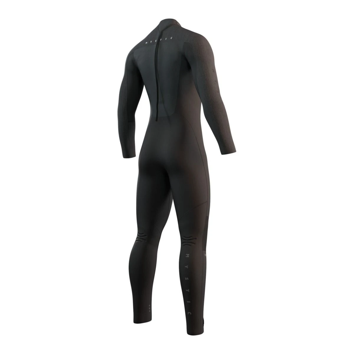 Mystic Majestic 5/4mm Mens Back Zip Winter Wetsuit 2023 - Black 4 Mystic Majestic 5/4mm Mens Back Zip Winter Wetsuit 2023 - Black - Image 2