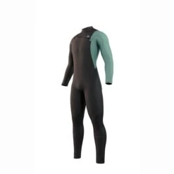 Mystic Marshall 5/3mm Mens Front Zip Winter Wetsuit 2022 - Green
