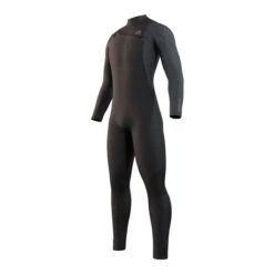 Mystic Marshall 4/3mm Mens Chest Zip Wetsuit - Black/Grey