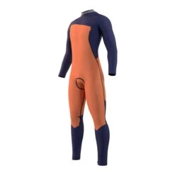 Mystic Marshall 3/2mm Mens Chest Zip Wetsuit - Blue -Cheap Surfboards Store 35000.220012 444 03