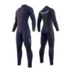 Mystic Majestic Chest Zip 4/3mm Men's Wetsuit - Night Blue