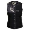 Mystic Dazzled Womens Front Zip Impact Vest - Black -Cheap Surfboards Store 35005.220153 900 01 1