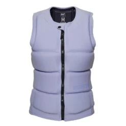 Mystic Star Womens Front Zip Impact Vest - Lilac