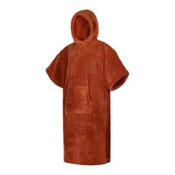 Mystic Poncho Teddy Changing Robe - Rusty Red