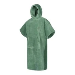 Mystic Poncho Teddy Changing Robe - Sea Salt Green