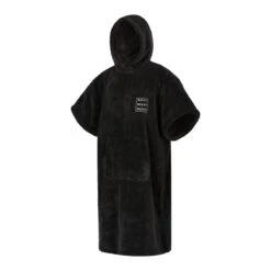 Mystic Poncho Teddy Changing Robe - Black