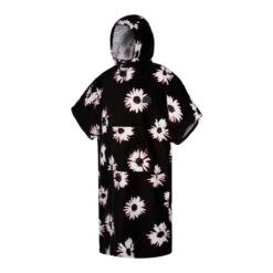 Mystic Poncho Velour - Black/ White
