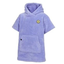 Mystic Teddy Kids Poncho - Pastel Lilac