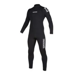 Mystic Star 3/2mm Mens Chest Zip Summer Wetsuit 2022 - Black