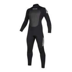 Mystic Star 5/3mm Mens Back Zip Winter Wetsuit 2022 In Black
