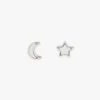 Pura Vida Moon & Star Stud Earrings - Silver -Cheap Surfboards Store 36994 silvv1 1000x1000 crop center