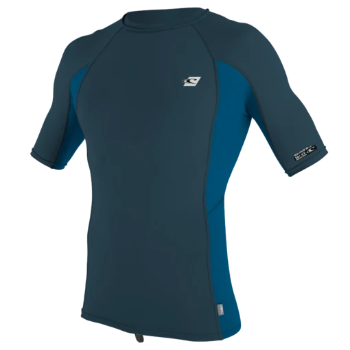 O'Neill Premium Skins Mens UV50+ Rash Guard - Cadet Blue/Ultra Blue -Cheap Surfboards Store 4169b hm5 p 1