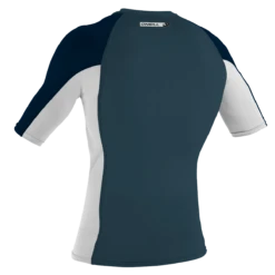 O'Neill Premium Skins Mens UV50+ Rash Guard - Blue/White -Cheap Surfboards Store 4169b hm6 s 2