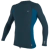 O'Neill Premium Skins Mens Long Sleeve UV50+ Rash Guard - Cadet Blue/ Ultra Blue -Cheap Surfboards Store 4170b hm5 p 1