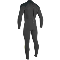 O'Neill Epic 5/4mm Mens Back Zip Winter Wetsuit 2023 - Gunmetal Dayglo -Cheap Surfboards Store 4217b hh1 s 2