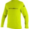 O'Neill Basic Skins Mens Long Sleeve Sun Shirt - Lime 1 O'Neill Basic Skins Mens Long Sleeve Sun Shirt - Lime -Cheap Surfboards Store 4339 187 f