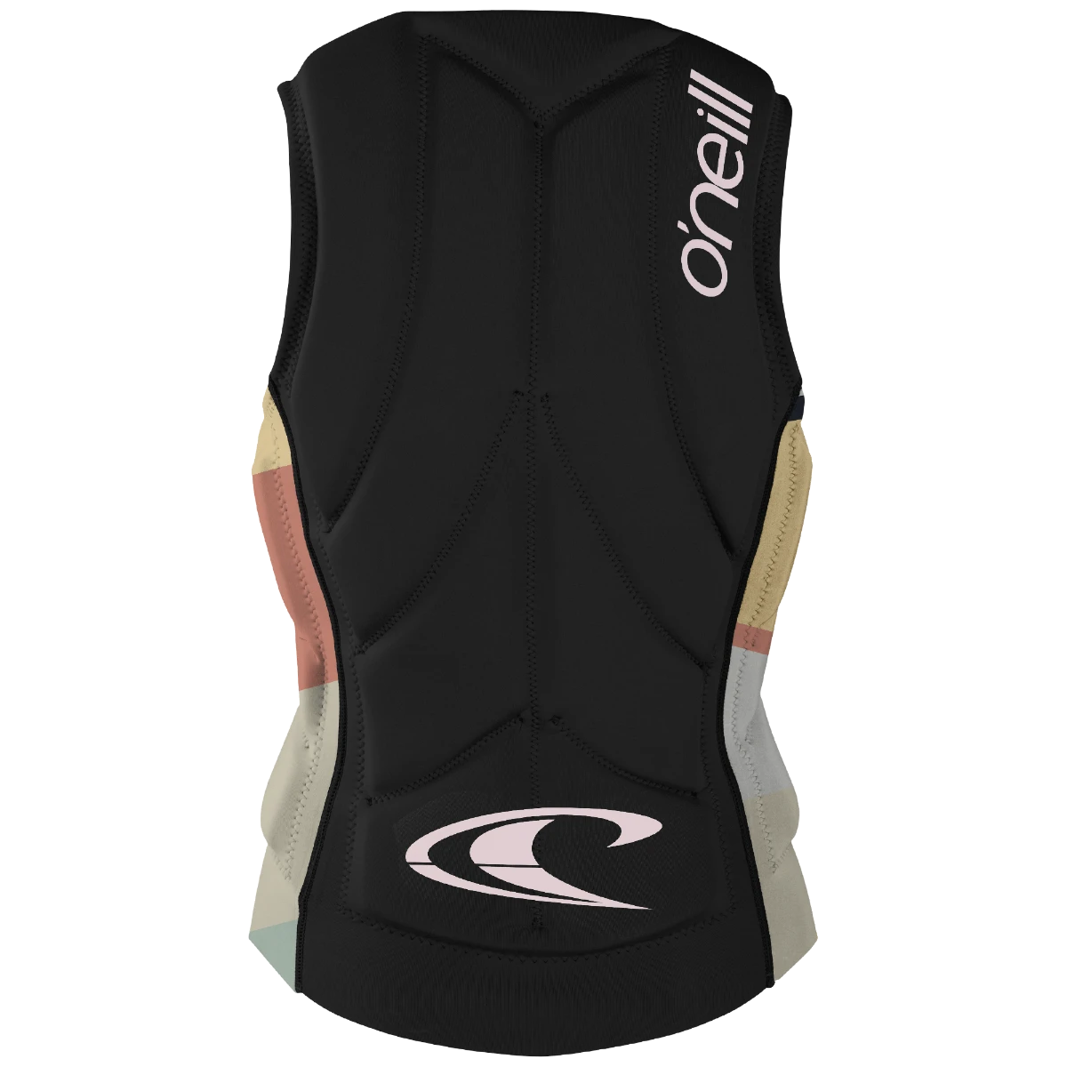 O'Neill Slasher Comp Womens Impact Vest - Black/ Jasmine 4 O'Neill Slasher Comp Womens Impact Vest - Black/ Jasmine - Image 2