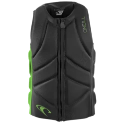 O'Neill Slasher Comp Youth Impact Vest - Graphite / Dayglo -Cheap Surfboards Store 4940beu au1 p 1