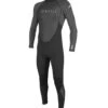 O'Neill Reactor 2 3/2mm Back Zip Wetsuit 2023 - Black / Graphite -Cheap Surfboards Store 5040 b82 f web