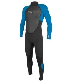 O'Neill Reactor 2 3/2mm Mens Back Zip Wetsuit 2023 - Black/Ocean