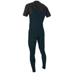 O'Neill Hammer 2mm Short Arm Chest Zip Wetsuit 2023 - Slate/Black -Cheap Surfboards Store 5056 ej4 b