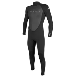 O'Neill Reactor II 5/3mm Mens Back Zip Winter Wetsuit 2023 - Black