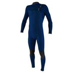 O'Neill Hyperfreak 4/3+mm Chest Zip Mens Wetsuit 2023 - Navy