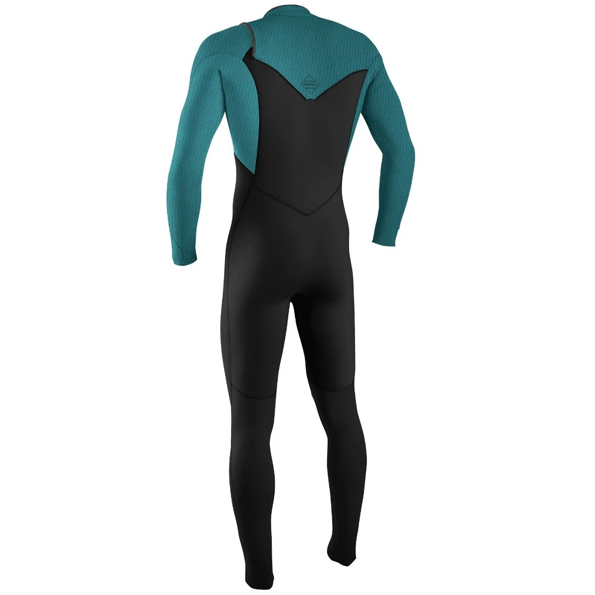 O'Neill Hyperfreak 4/3+mm Chest Zip Wetsuit 2023 - Black /Tide Pool 4 O'Neill Hyperfreak 4/3+mm Chest Zip Wetsuit 2023 - Black /Tide Pool - Image 2