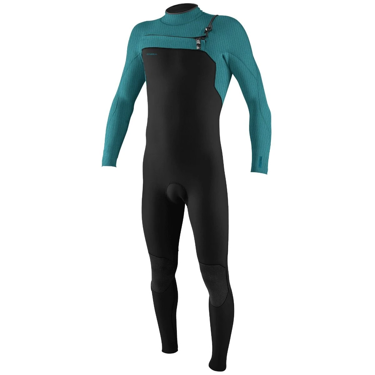 O'Neill Hyperfreak 4/3+mm Chest Zip Wetsuit 2023 - Black /Tide Pool 3 O'Neill Hyperfreak 4/3+mm Chest Zip Wetsuit 2023 - Black /Tide Pool