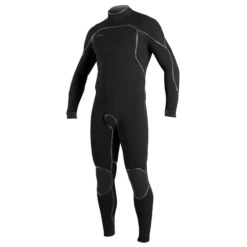 O'Neill Psycho One 4/3mm Back Zip Wetsuit - Black