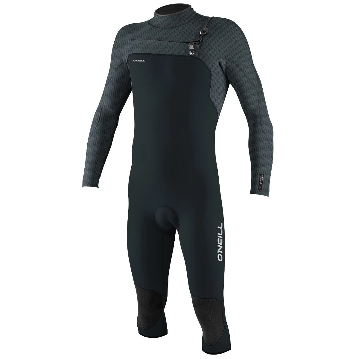 O'Neill Hyperfreak 4/3+mm Chest Zip Overknee Wetsuit 2023 - Gunmetal 3 O'Neill Hyperfreak 4/3+mm Chest Zip Overknee Wetsuit 2023 - Gunmetal